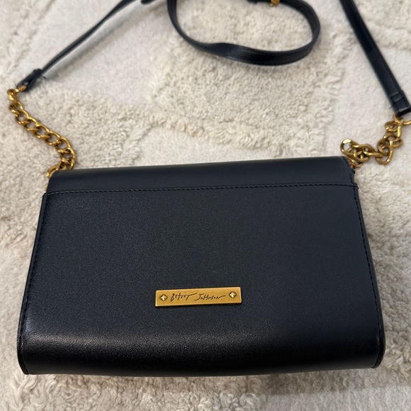 BETSY JOHNSON Black Studded Crossbody Bag - Picture 6 of 12